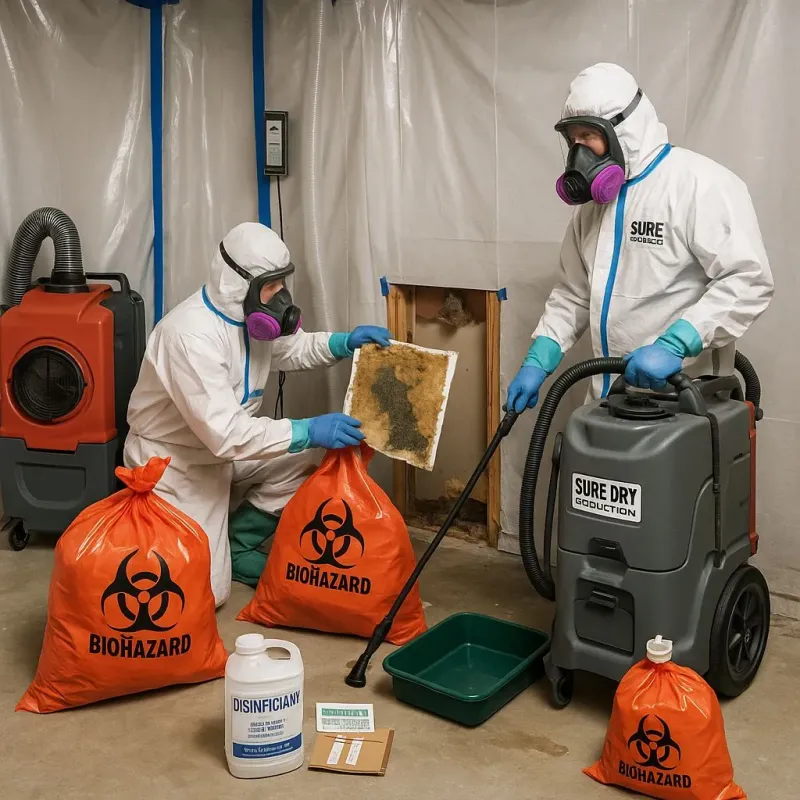 Contaminated Water Handling Protocols process in Luttrell, TN