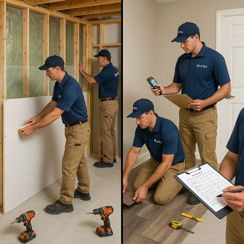 Repairs and Reconstruction process in Luttrell, TN