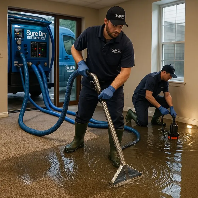 Water Extraction and Removal process in Luttrell, TN